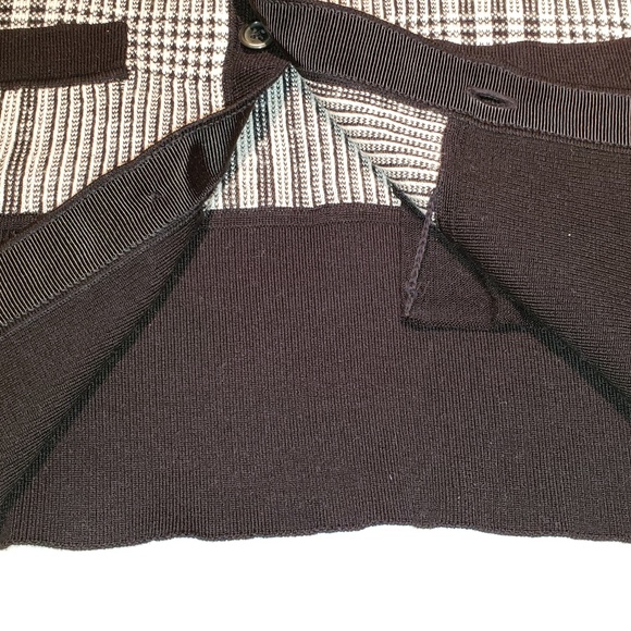 Brooks Brothers Black Fleece B/W Sweater Vest - Picture 6 of 6